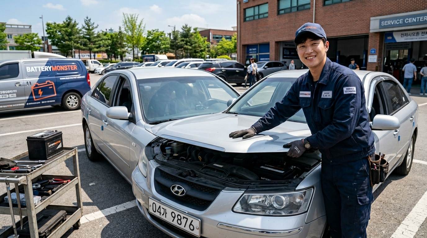 겨울철 자동차 배터리 관리와 시동 불량 예방 대표 이미지